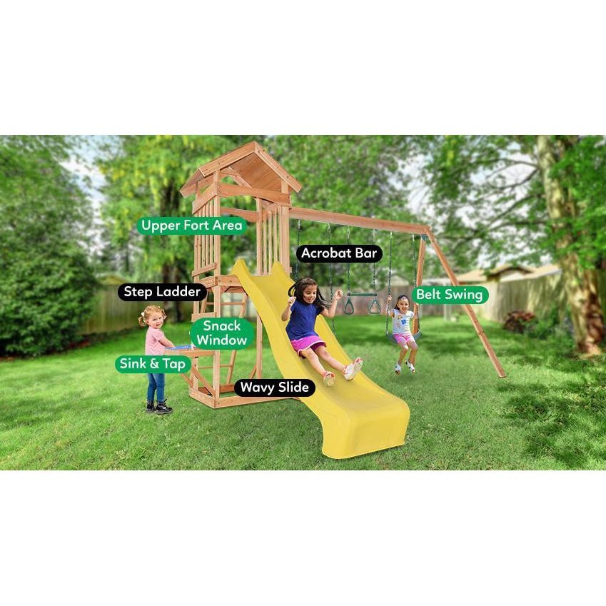 Albert Park Play Centre with Slide: Adventure Awaits for Children