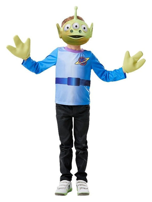 Disney Pixar Toy Story 4 Alien Costume for kids aged 3-6 years, perfect for playtime.