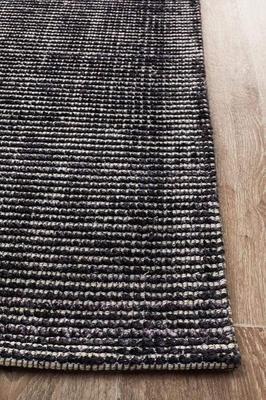 MODERN Allure Black Cotton Rayon Rug