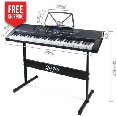 61-key electronic piano keyboard for kids, ideal for musical practice and beginner lessons.