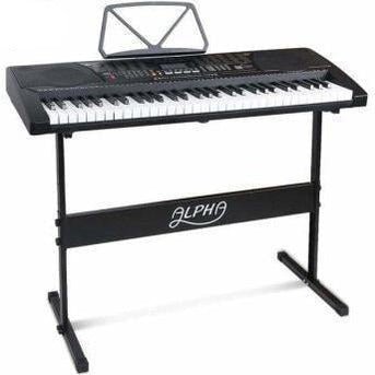 Alpha 61 Key Electronic Piano Keyboard - Ideal musical instrument for childrens home learning