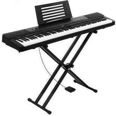 Alpha 88-Key Electronic Piano Keyboard for childrens home music learning and entertainment.