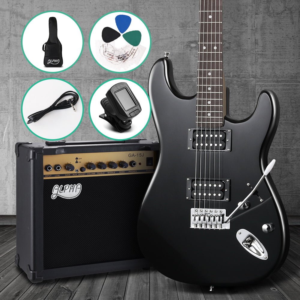 Alpha Electric Guitar and AMP