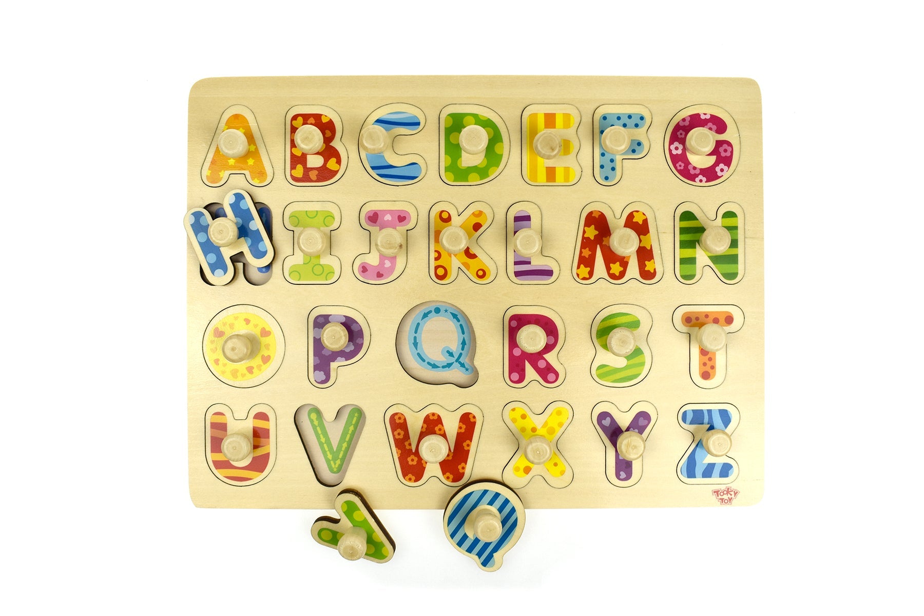 Kids Alphabet Peg Puzzle