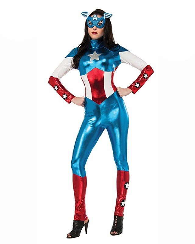 Marvel American Dream costume for kids, perfect for patriotic dress-up play at home.