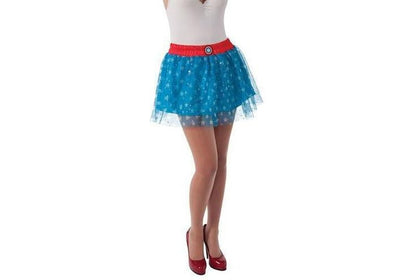 American Dream superhero tutu skirt for adults by Marvel, perfect for childrens pretend play.