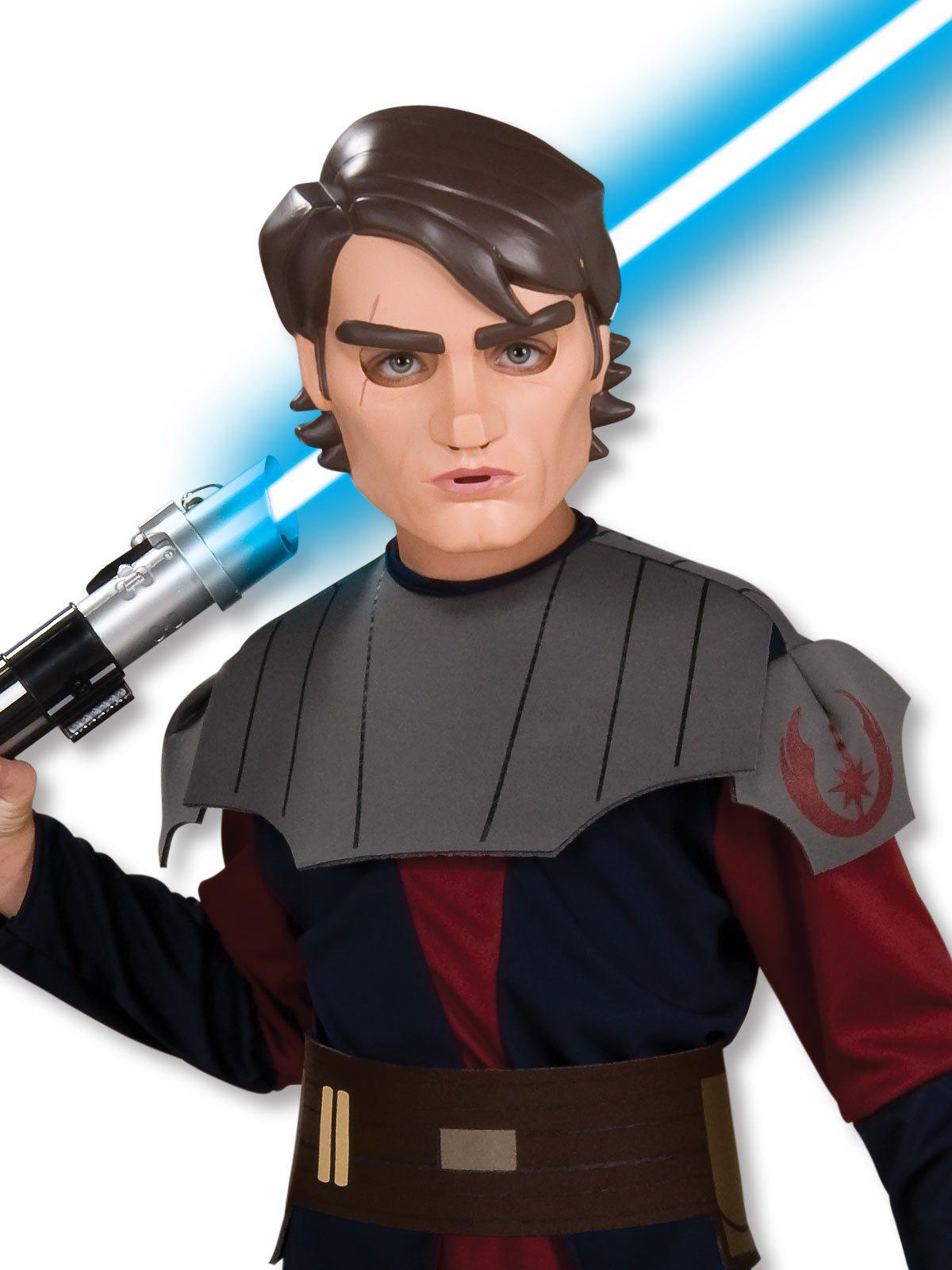 Anakin Skywalker Clone Wars Kids Costume, official Star Wars apparel for imaginative play.