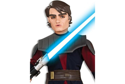 Anakin Skywalker Clone Wars Child Costume Official Star Wars attire for kids playtime.