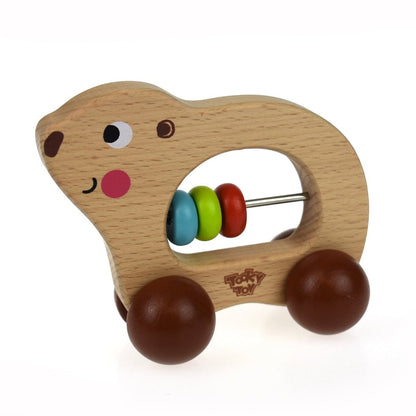 Animal Roller Bear Push Toy for toddlers - Fun and interactive home playtime essential.