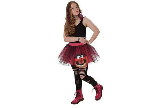 Colorful Animal Muppets Tutu Costume Set for playful dress-up fun at home for kids.