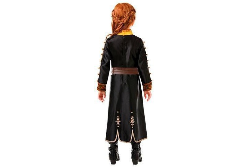 Anna Frozen 2 Premium Costume Child Dress, Belt, Cloak