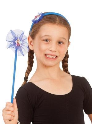 Disney Anna Frozen headband and wand set for kids | Perfect for dress-up play at home.