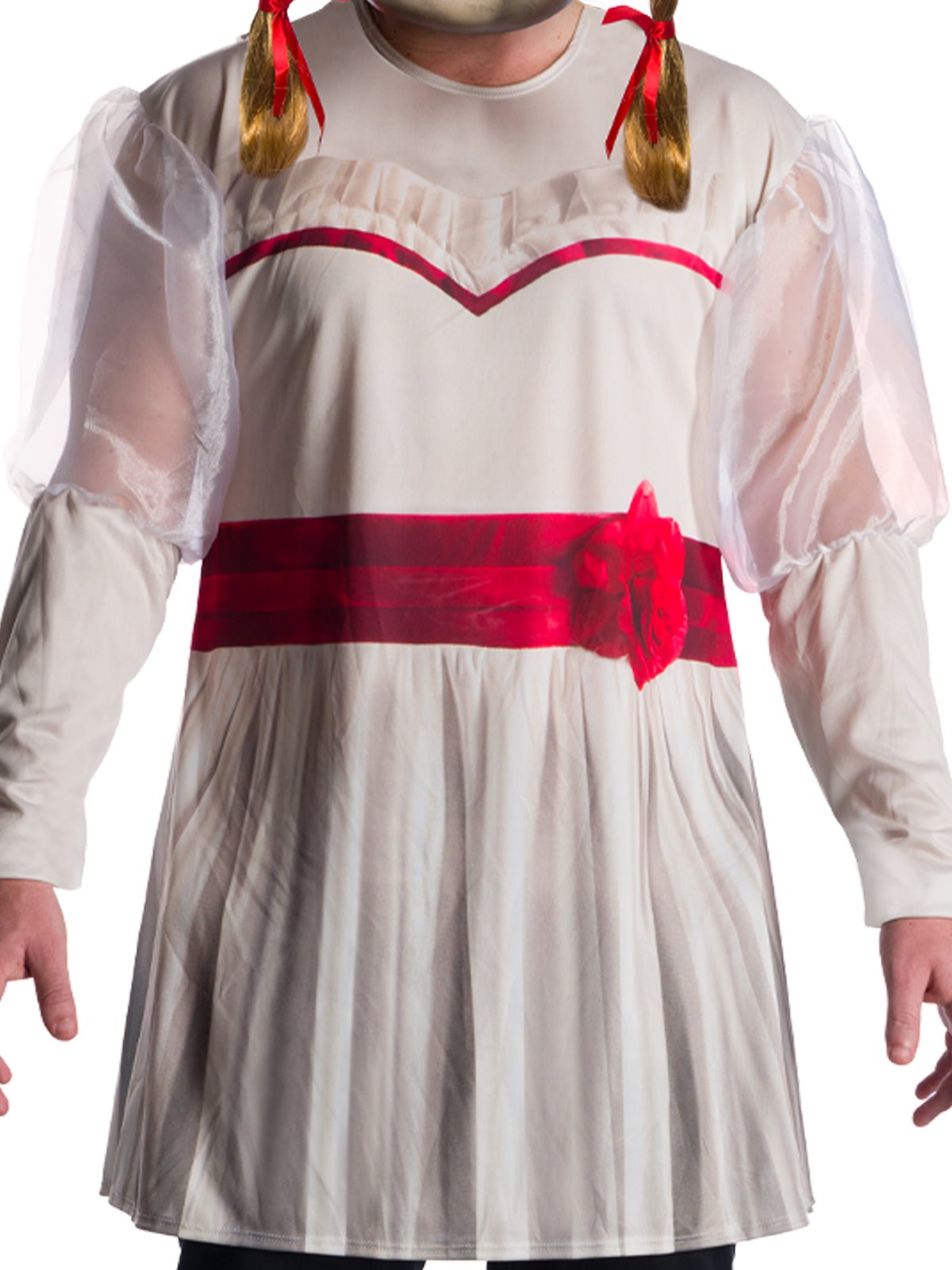 Annabelle Costume Top And Mask Adult