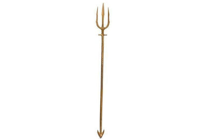 Aquaman Gold Trident toy, life-sized replica for pretend play, DC Comics official merchandise.