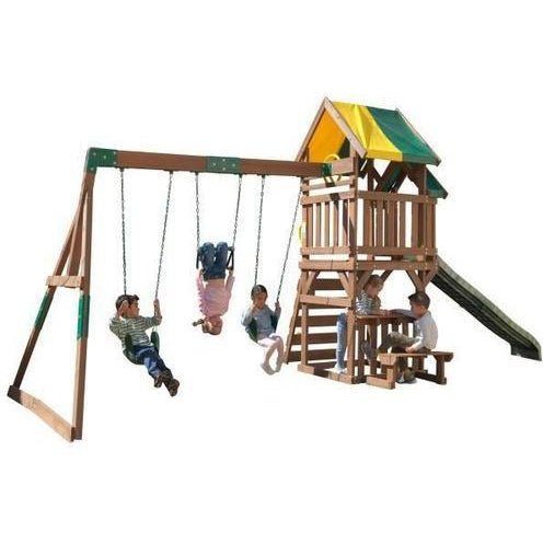 Kids' Outdoor Paradise: The Arbor Crest Deluxe Playset