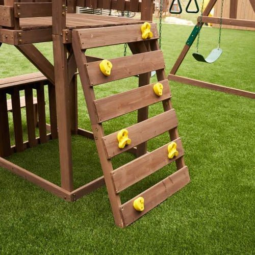 Play, Slide, and Swing with Arbor Crest Deluxe Playset