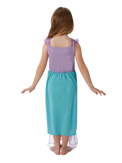 Disney Ariel Princess Costume for Girls inspired by Little Mermaid, perfect for dress-up fun.