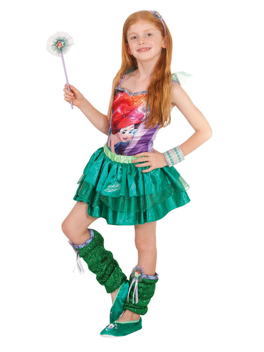 Disney Ariel Little Mermaid Child Leg Warmers with Pendant, perfect for cozy and stylish playtime