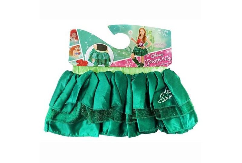 Disney Ariel Sparkly Tutu Skirt for Kids, perfect for dress-up fun at home.