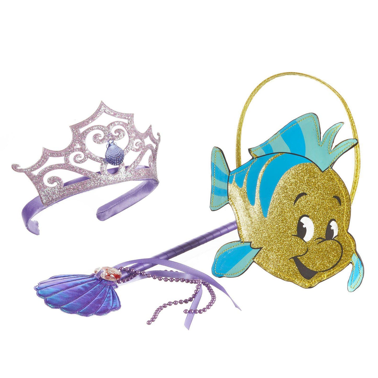 Disney Ariel Mermaid Princess Tiara Headband for Kids - perfect for imaginative play at home.