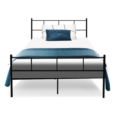 Artiss King Single Metal Bed Frame | Sturdy, modern design for kids bedroom decor.