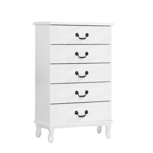 Artiss Tallboy Chest of Drawers | Kid-friendly storage solution for bedroom organization and decor.