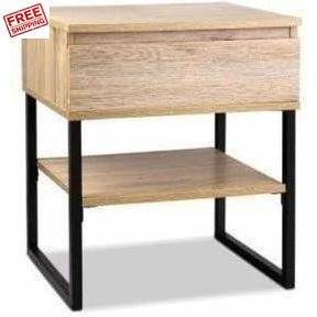 Furniture Artiss Chest Style Metal Bedside Table | Kids Mega Mart | Shop Now!