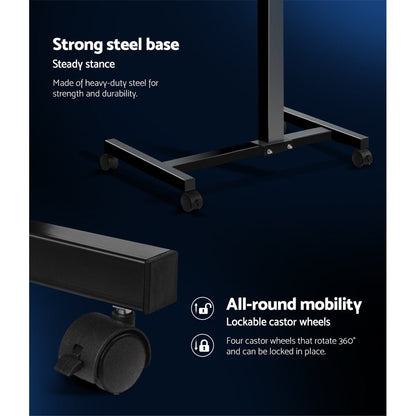 Artiss 360 laptop stand with USB cooler, ideal for kids home learning setup.