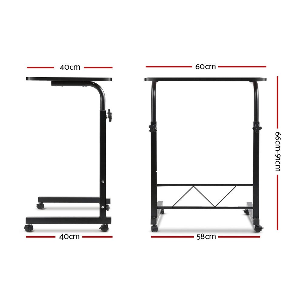 Artiss Portable Laptop Table Desk in Black for Kids Study/Home Learning - Lightweight and Versatile.