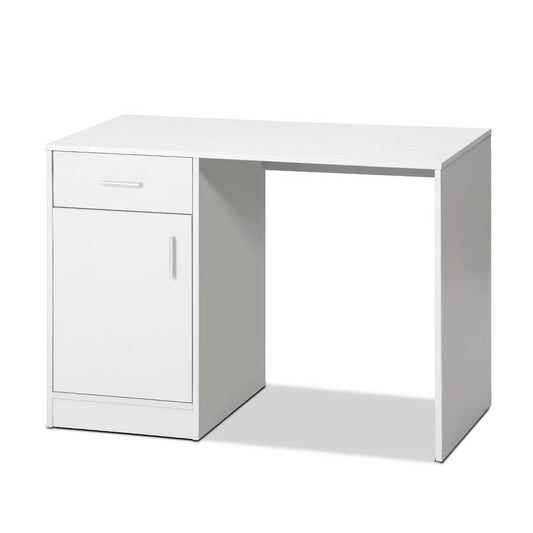 Kids desk with built-in storage for organizing school supplies and optimizing workspace.