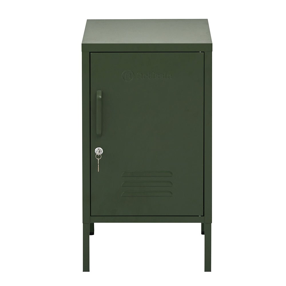 ArtissIn Metal Locker Storage Shelf Filing Cabinet Cupboard Bedside Table Green | Kids Mega Mart | Shop Now!