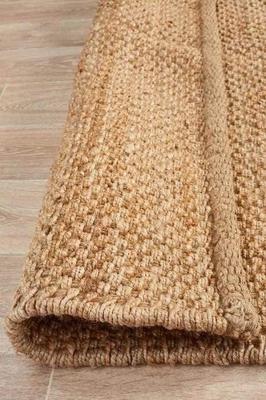 MODERN Atrium Basket Weave Natural Floor Rug