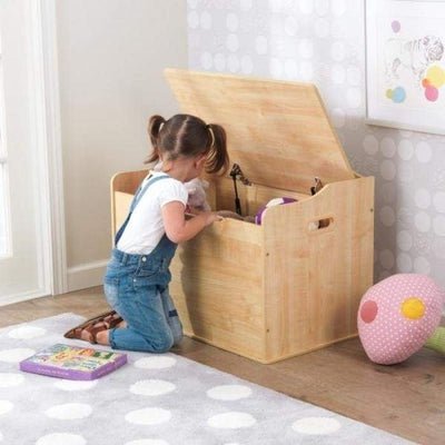 Kidkraft Austin Toy Box Natural with Toys Inside