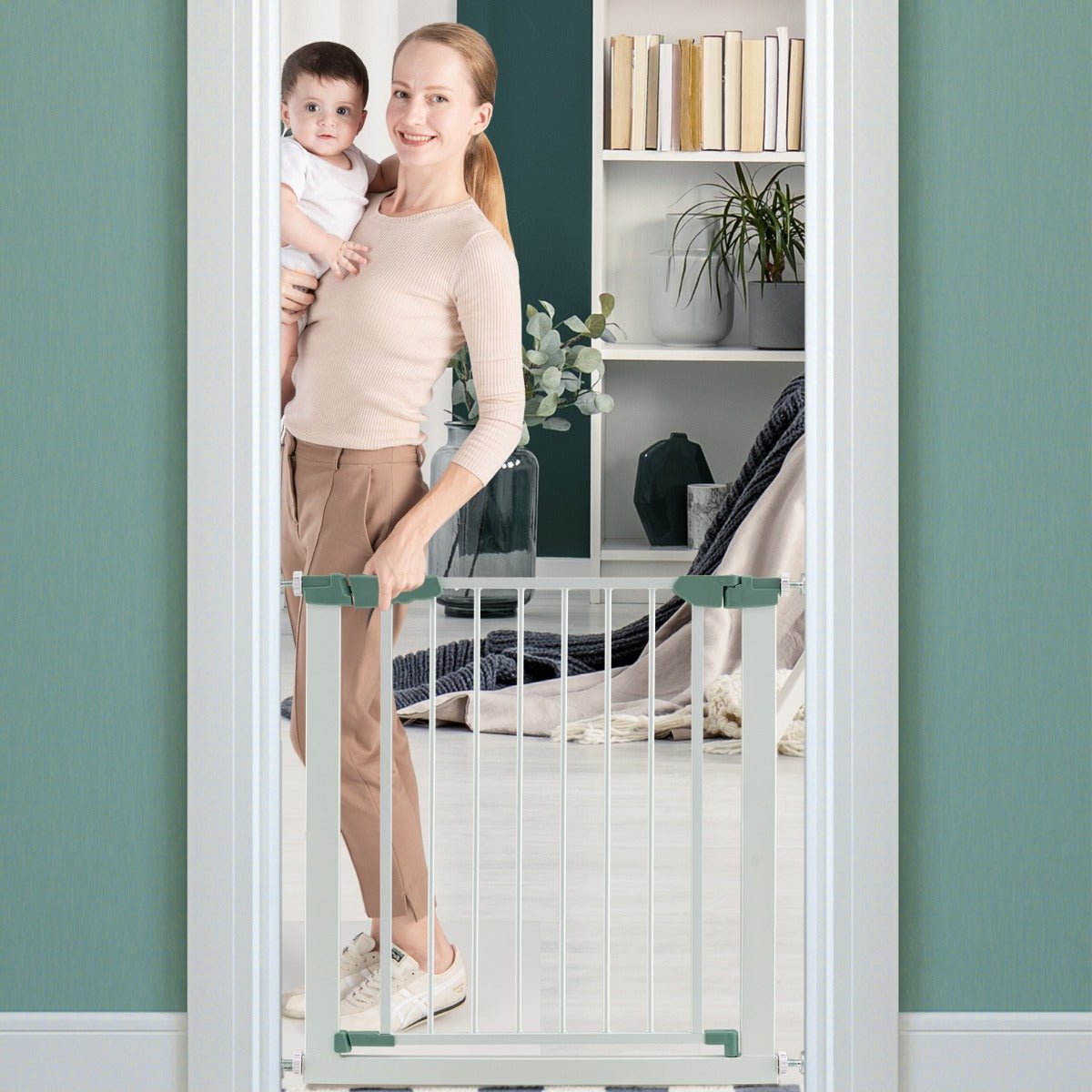 White Baby Gate - Your Safety Solution