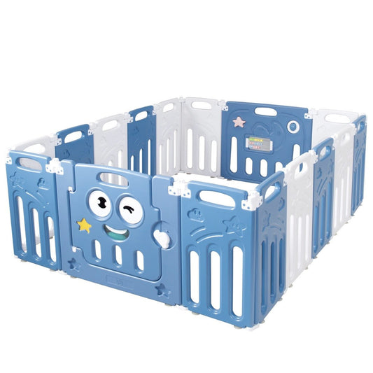 Baby Playpen with Safety Lock - Front View