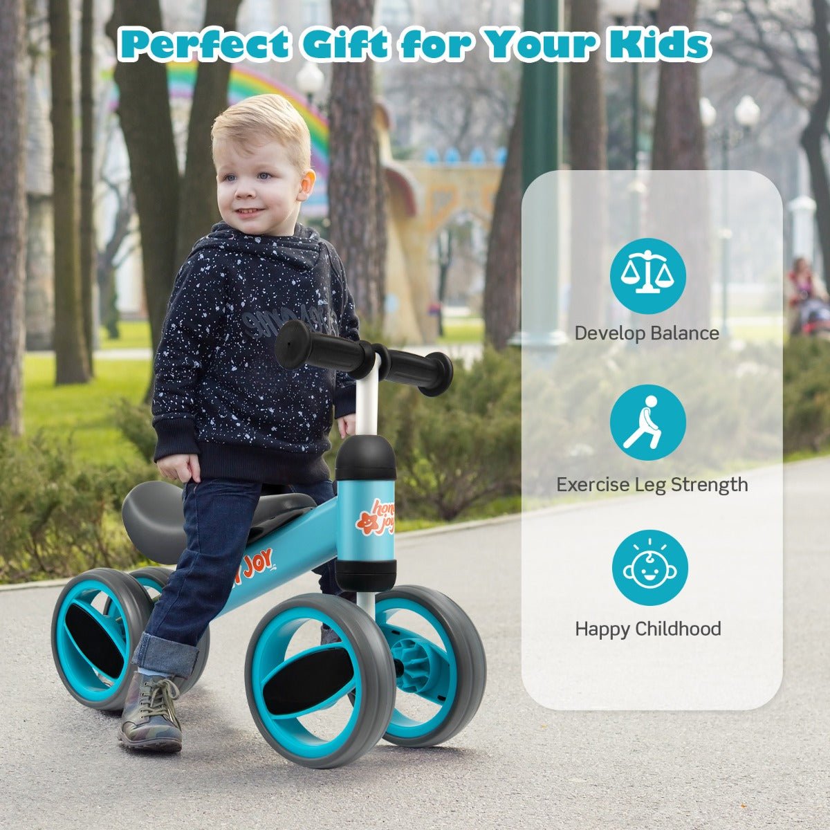 Shop Now: Blue Baby Balance Bike at Kids Mega Mart
