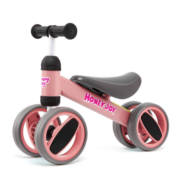 Pink Baby Balance Bike - Safe and Easy for Little Ones