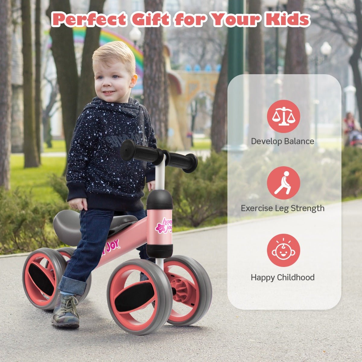 Shop the Best: Pink Baby Balance Bike at Kids Mega Mart