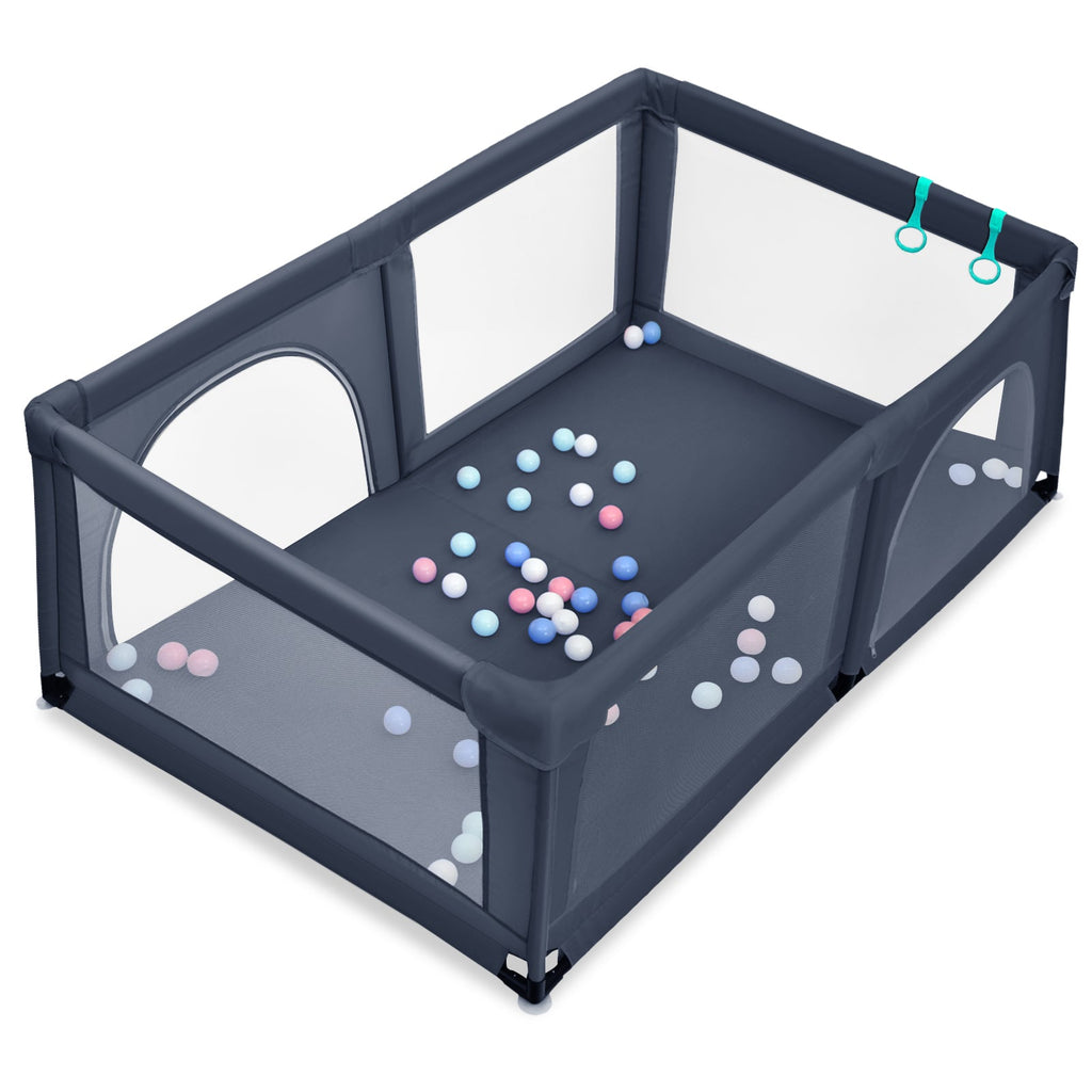 Baby Playpen Activity Centre with 50 Balls Kids Mega Mart