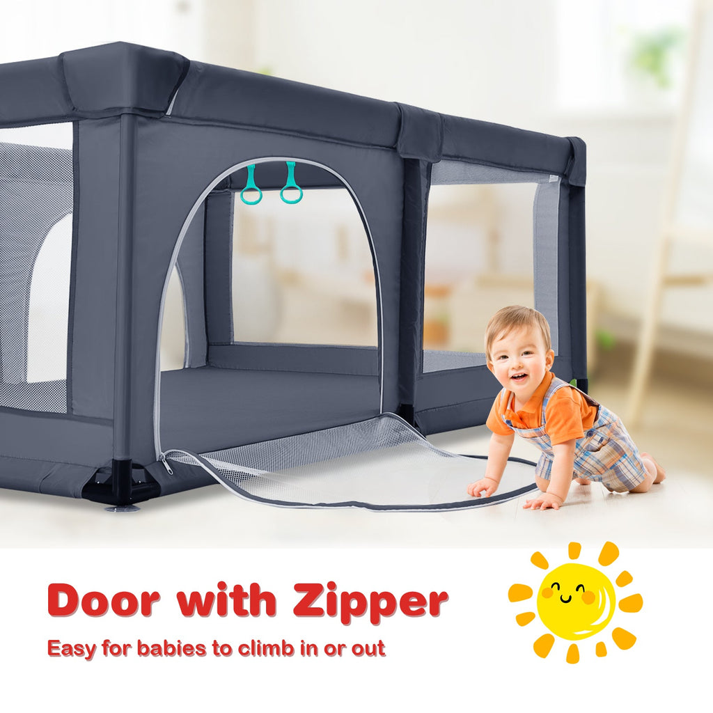 Baby Playpen Activity Centre with 50 Balls Kids Mega Mart