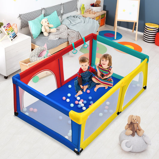 Playpen w/ 50 Balls, Multicolour