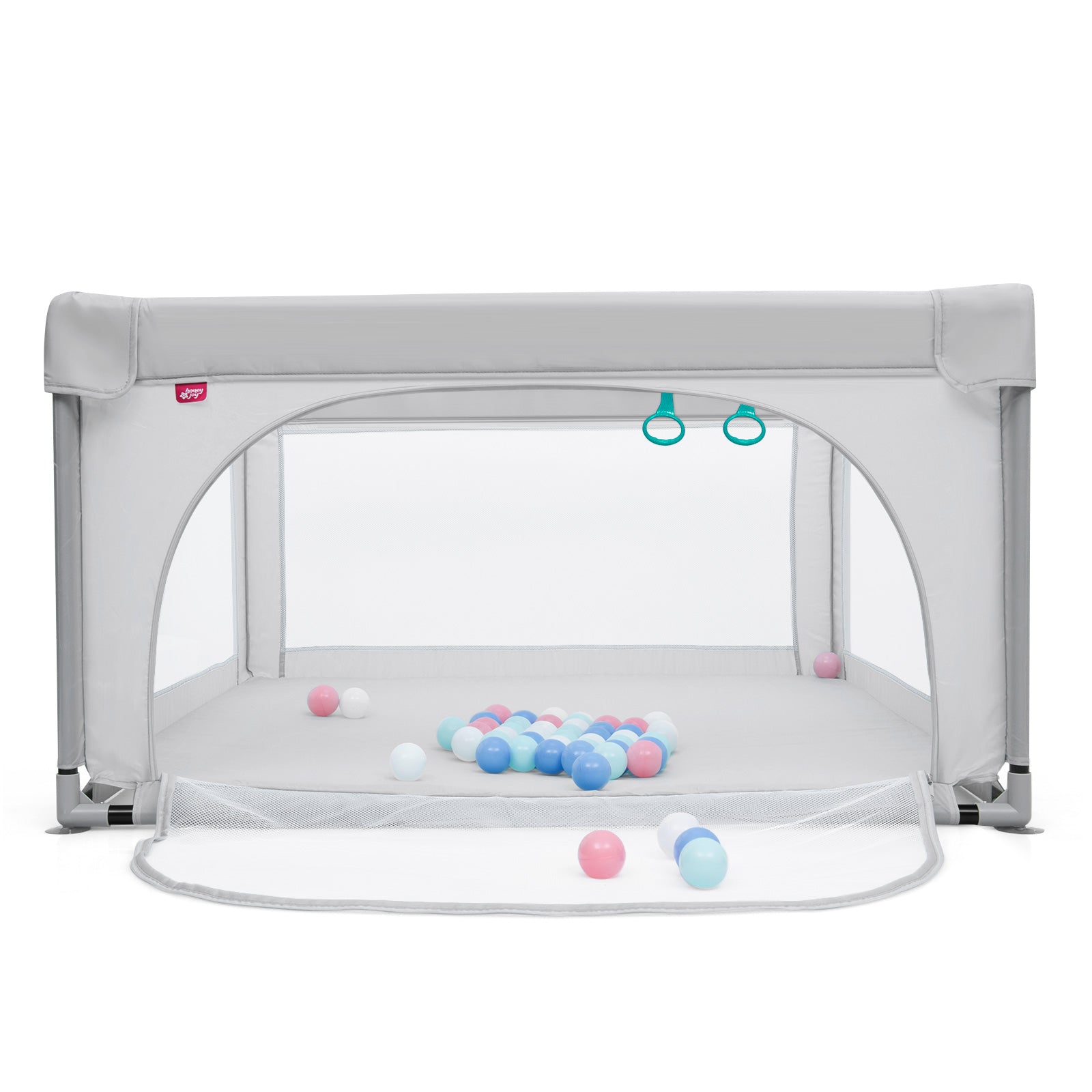 Grey Baby Playpen - The Perfect Playtime Solution