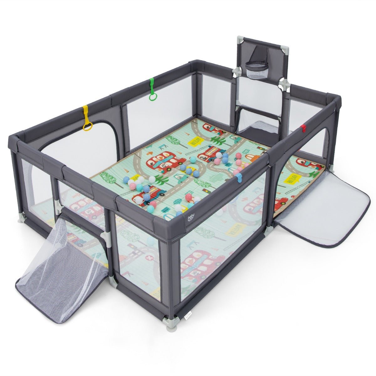 Buy the Ultimate Grey Baby Playpen for Active Little Ones