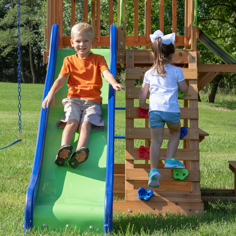 Explore Backyard Discovery Northbrook Swing & Play Set: Outdoor Play for Children