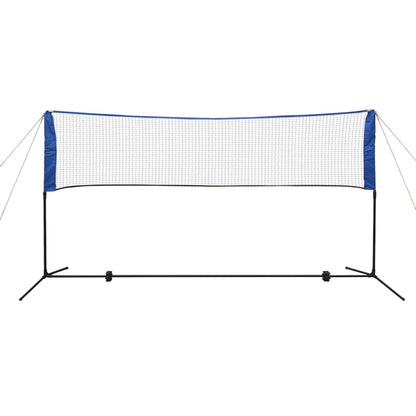 Portable badminton net set for kids outdoor fun - ideal for multiple sports activities.