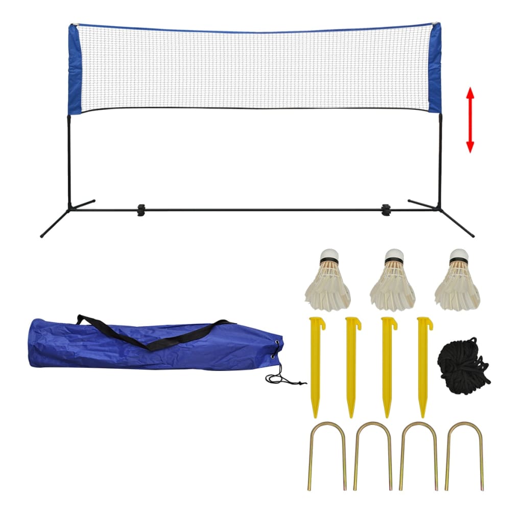 Versatile Portable Badminton Net Set for Kids - Ideal for Outdoor Multi-Sport Games