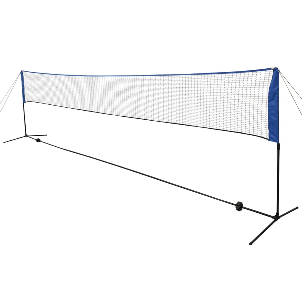 Buy vidaXL Badminton Net with Shuttlecocks 600x155 cm