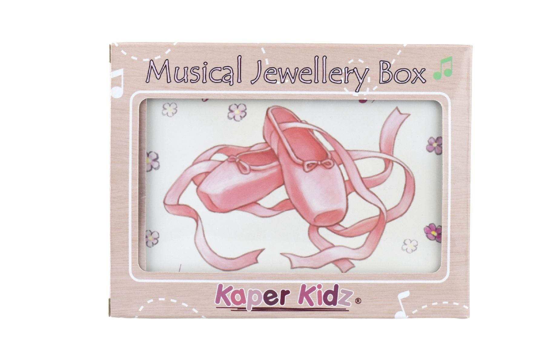 Packaging Image of Ballerina Keepsake Music Jewellery Box