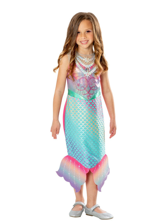 Barbie Color|Changing Mermaid Costume for Kids - magical mermaid costume changes color, perfect for imaginative play.