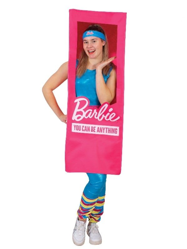 Barbie Lifesize Doll Box Costume Accessory for Adults